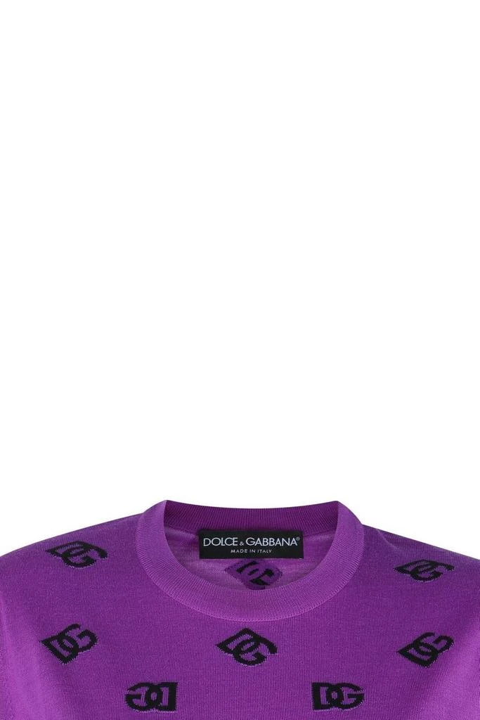 Dolce 
Gabbana Dolce 
Gabbana DG Logo Intarsia Crewneck Jumper 3