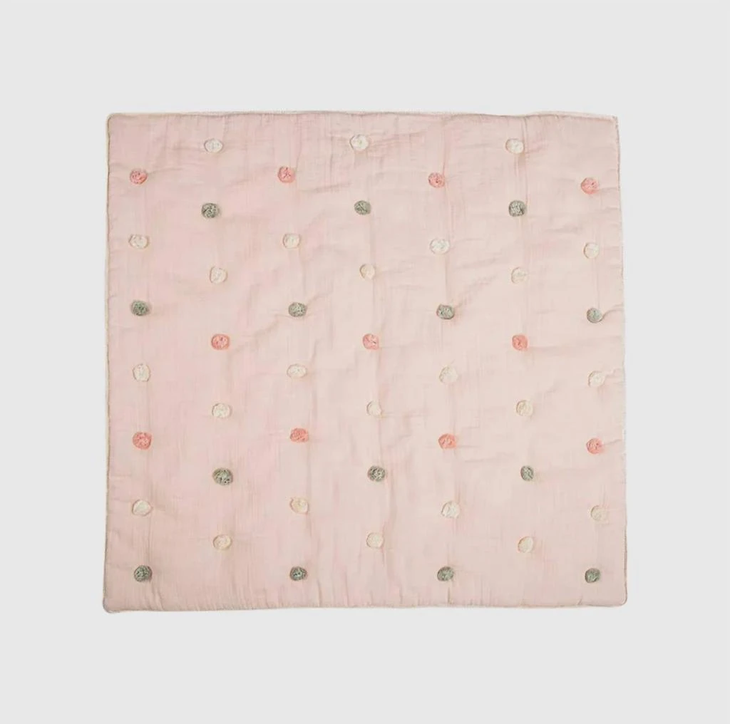 Crane Baby Crane Baby - Parker Pom Pom Blanket