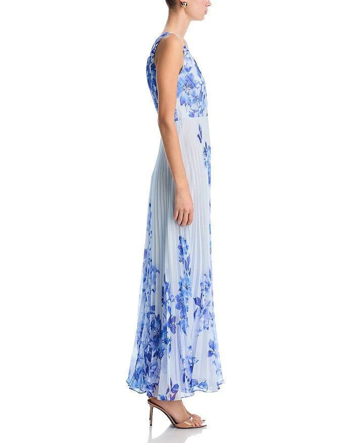 strapless open back dress Aqua Blue Pleated Tennis Dress - All Dresses