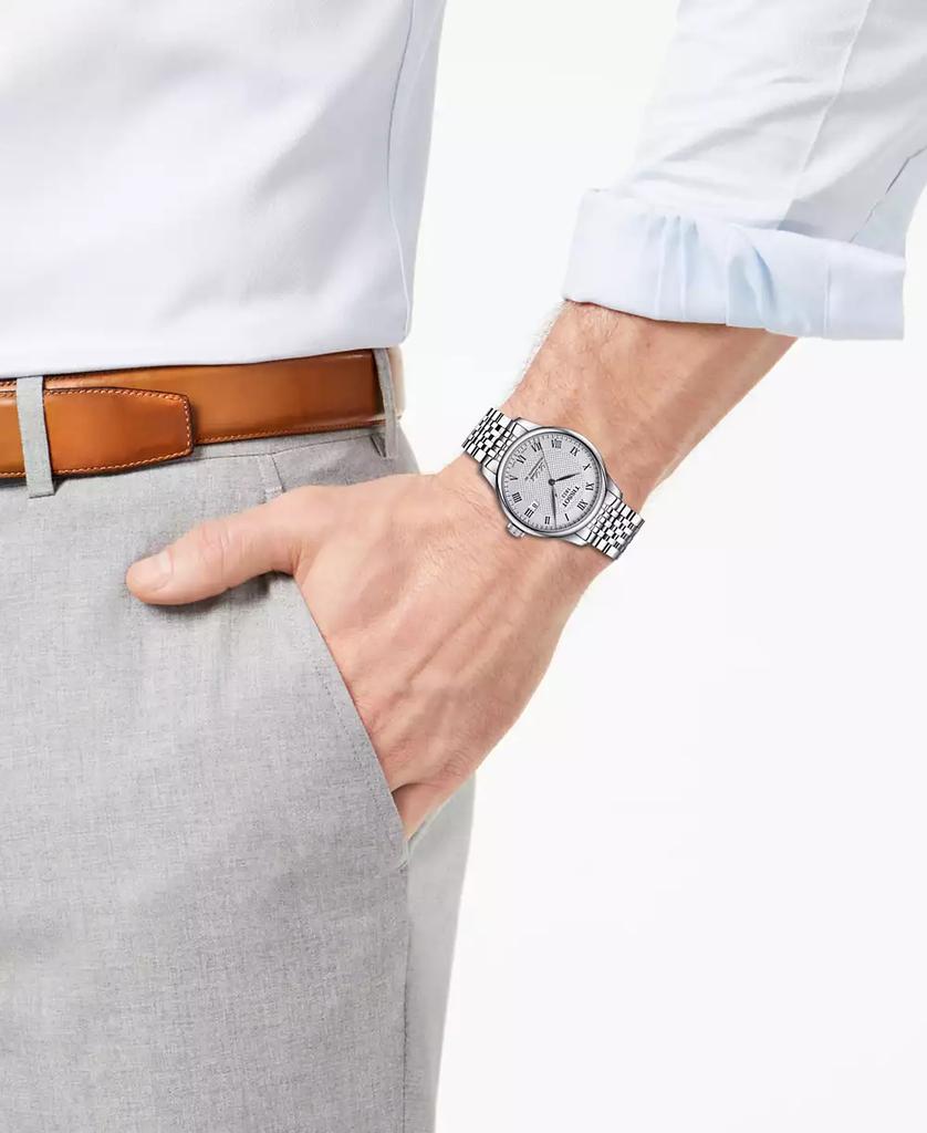 Tissot Men's Swiss Le Locle Stainless Steel Bracelet Watch 39mm