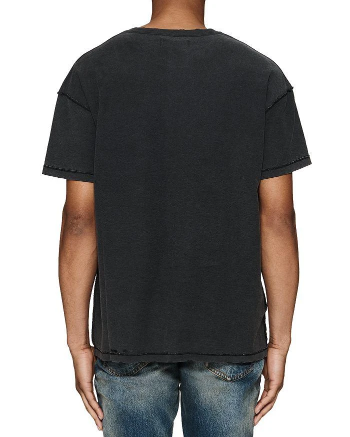 Purple Brand Textured Inside Out Short Sleeve Tee 2