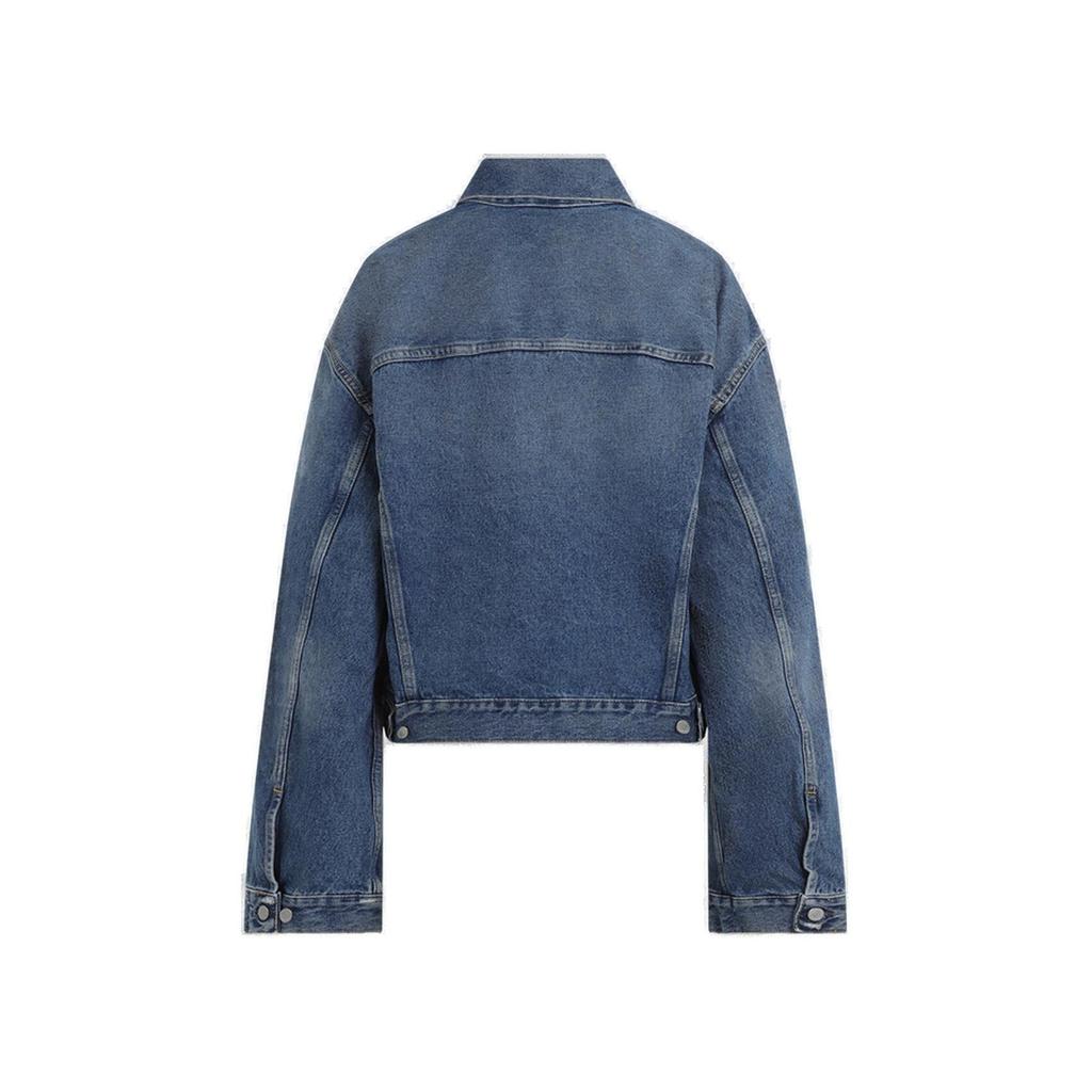 Acne Studios Acne Studios Collared Button-Up Denim Jacket