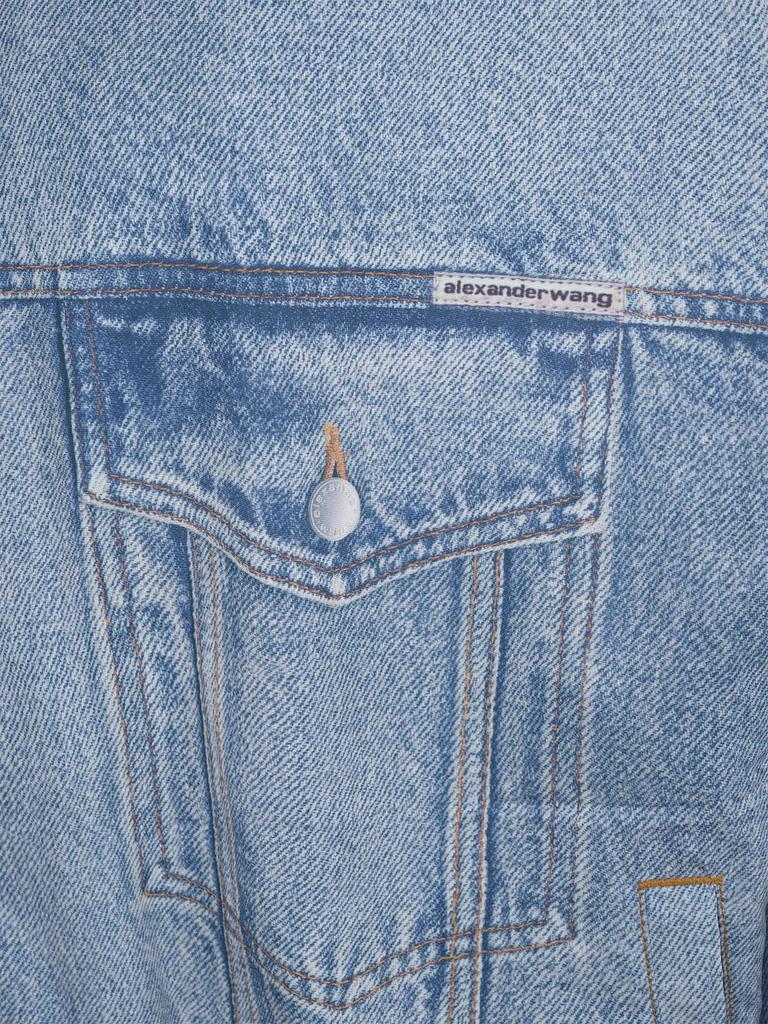 Alexander Wang Alexander Wang Denim Bomber Jacket - Jackets