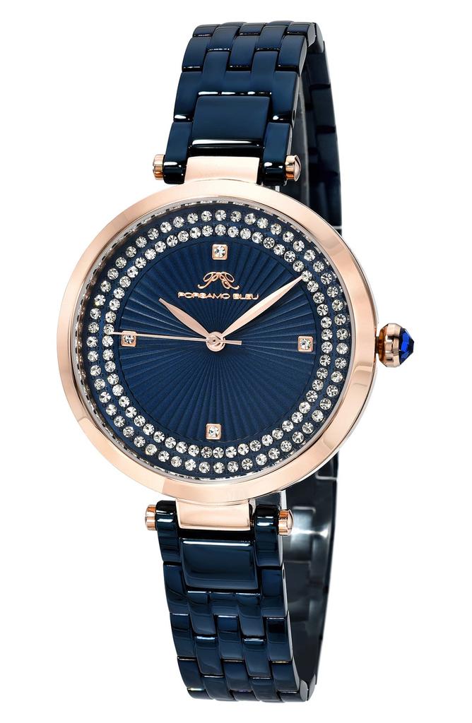 Porsamo Bleu Natalie Bracelet Watch, 36mm