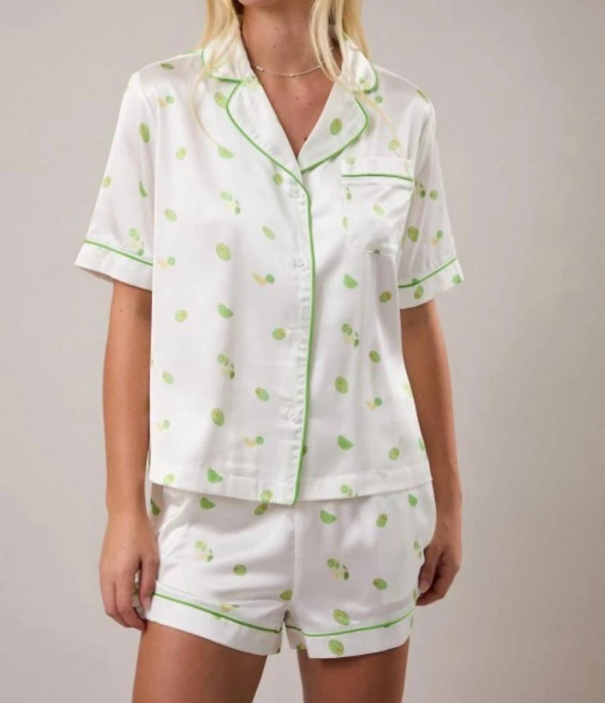 LE LIS Le Lis - Happy Hour Pajama Set
