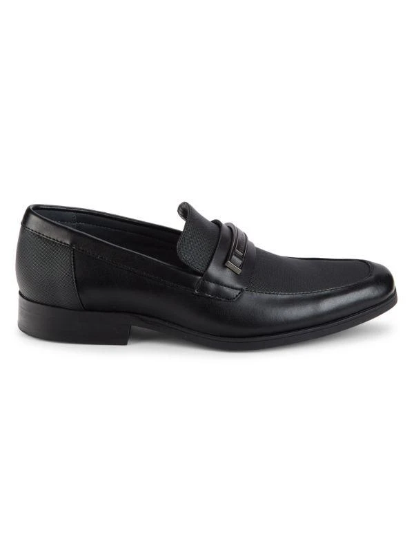 Calvin Klein Jameson Leather Bit Loafers 1