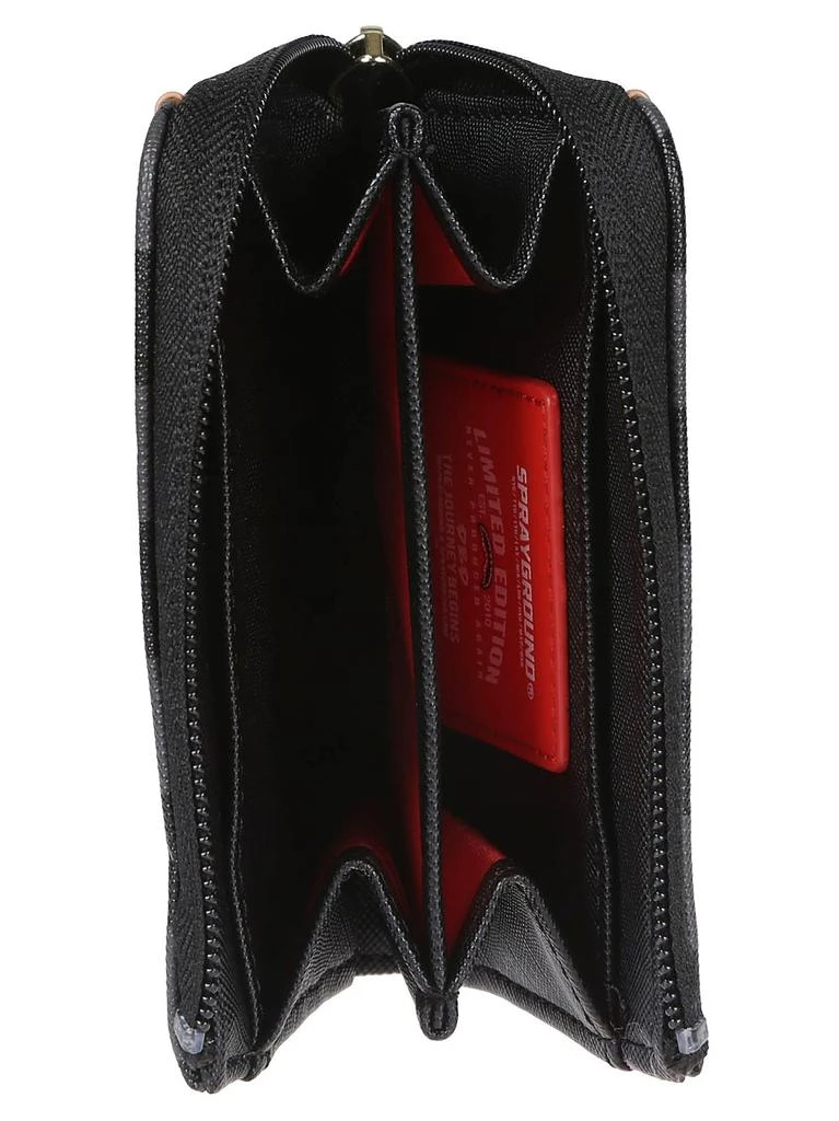 SprayGround Sprayground Evil Triple Decker Wallet 3