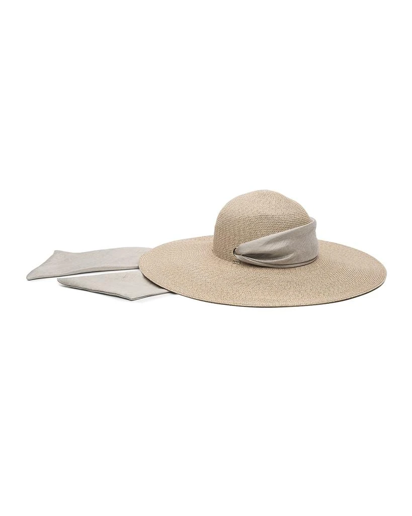 Eugenia Kim Bunny Floppy Sun Hat w/ Pull-Though Scarf 1