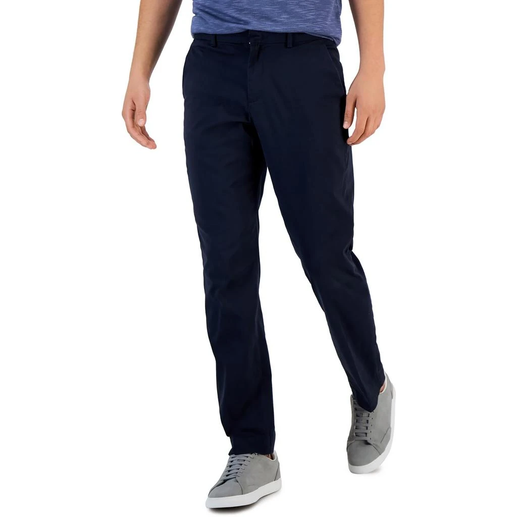 Perry Ellis Mens Slim Fit Mid Rise Dress Pants 2