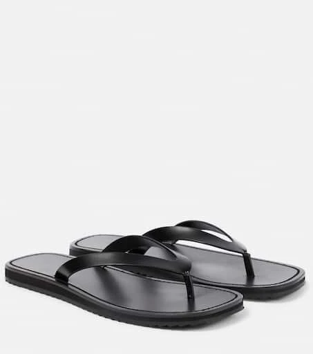 The Row Leather thong sandals 1