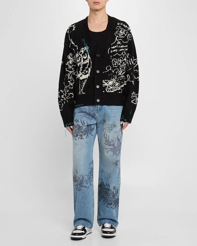 DOMREBEL Men's Stuffy Bootcut Jeans 2