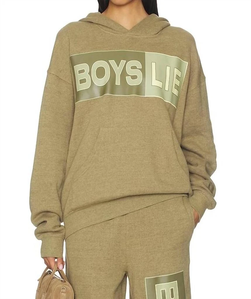 BOYS LIE Boys Lie - Better Half Garden Racer Hoodie
