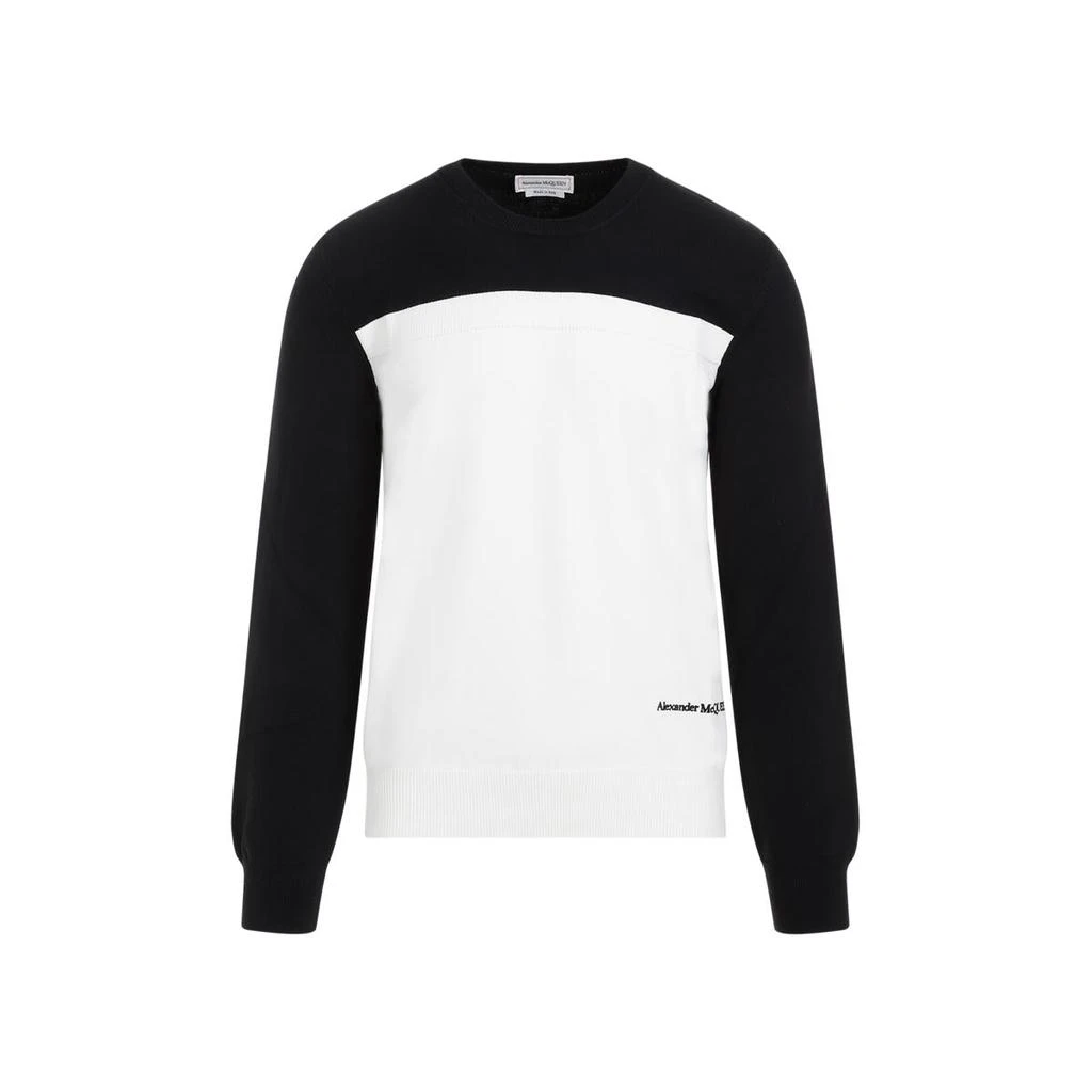 ALEXANDER MCQUEEN ALEXANDER MCQUEEN  COTTON PULLOVER SWEATER 1