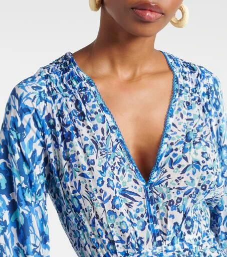 Poupette St Barth Anabelle floral maxi dress 4