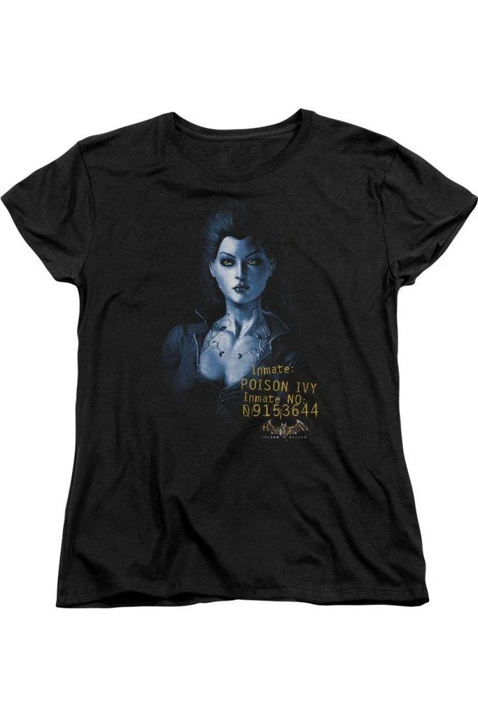Gildan Batman Arkham Asylum Arkham Poison Ivy Short Sleeve Womens Tee / T-Shirt 1