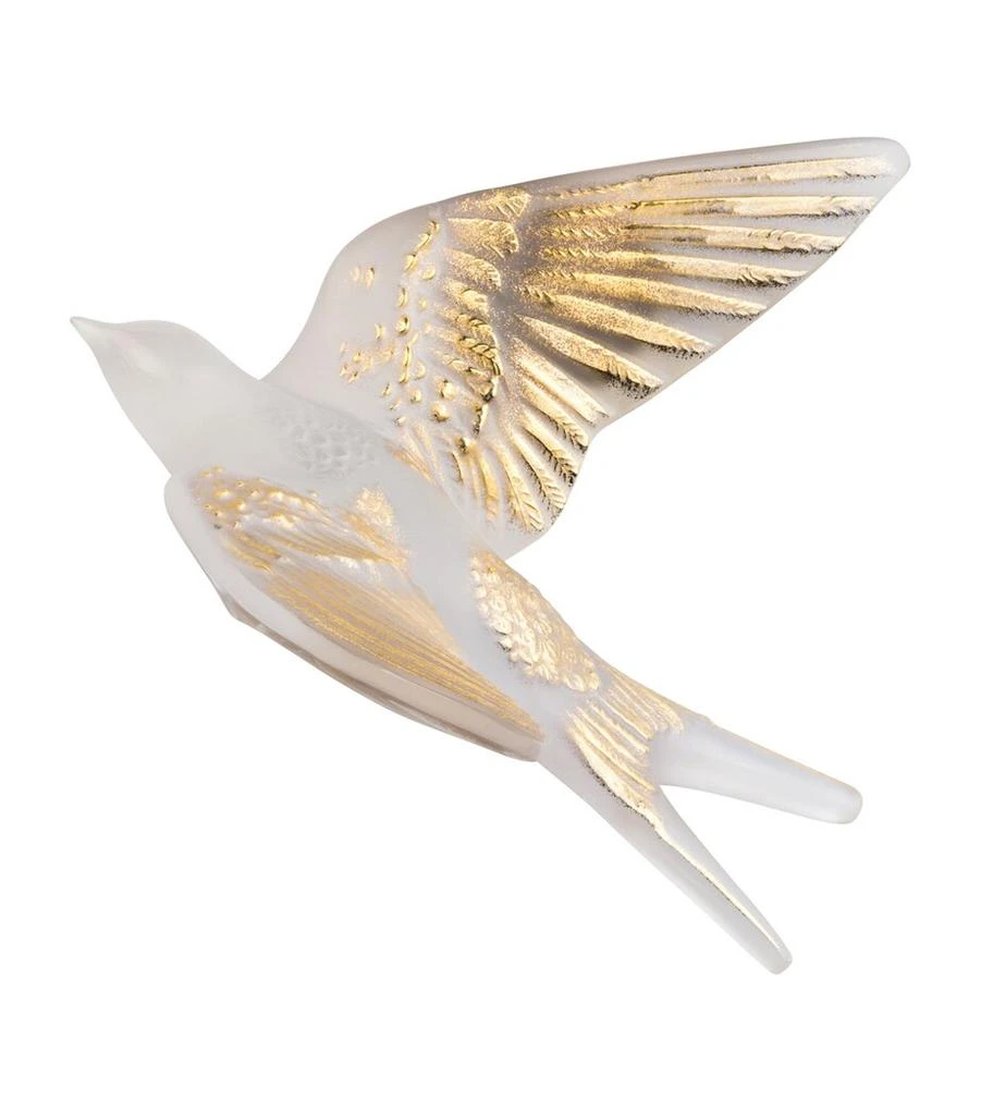Lalique Crystal Hirondelles Wall Ornament 1