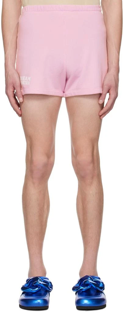Liberal Youth Ministry SSENSE Exclusive Pink Dream Center Shorts 1