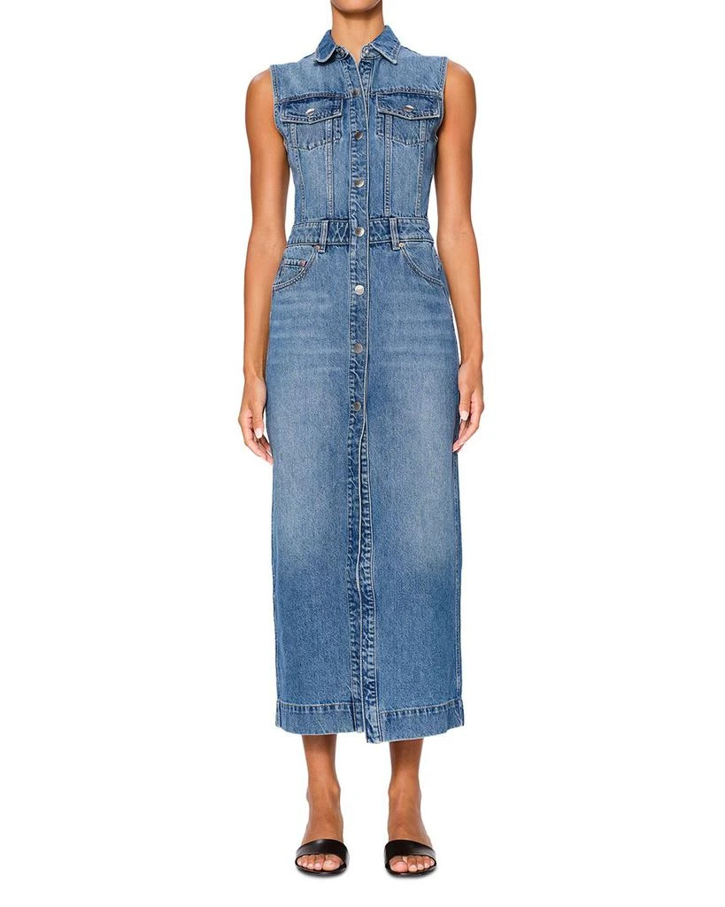 DL1961 Denim Vest Midi Dress 1