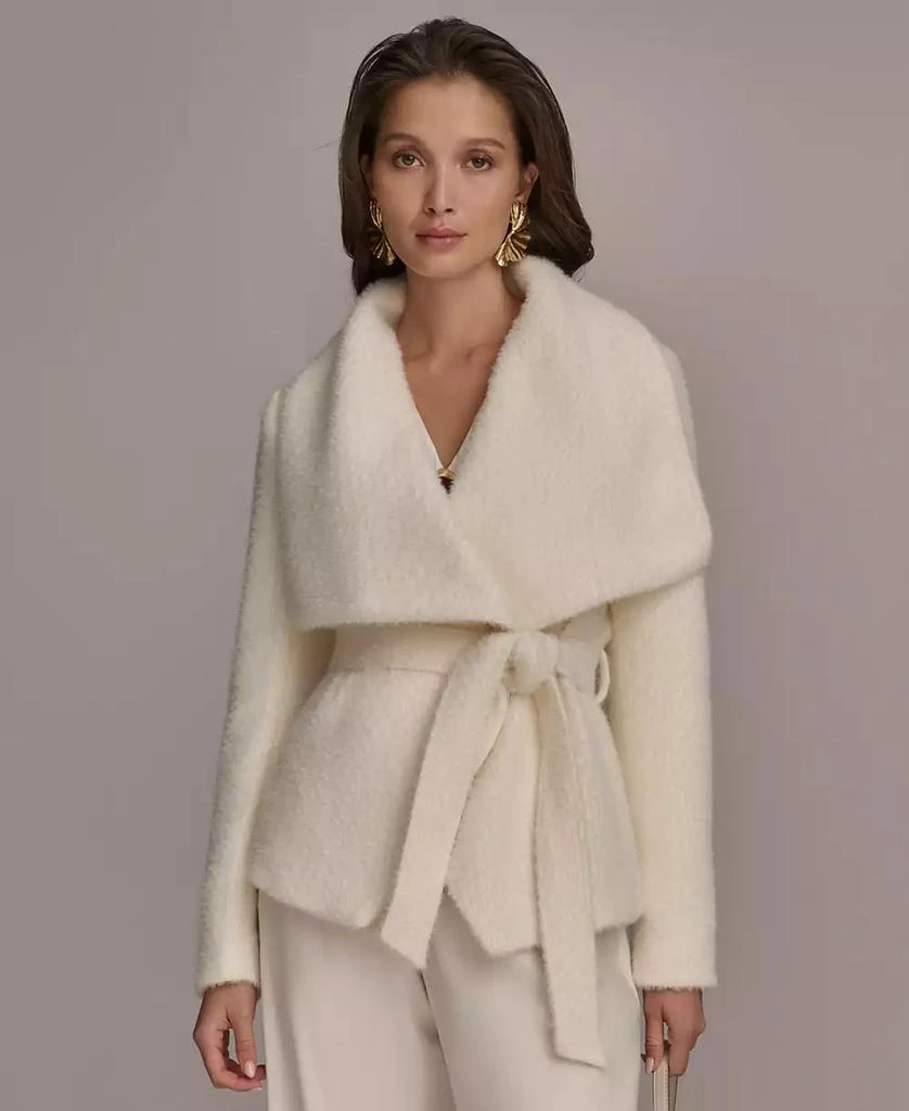 Donna Karan Women's Tie-Front Wrap Jacket 1