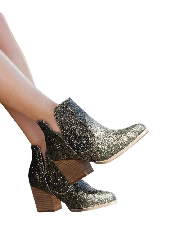 Not Rated Not Rated - Women's Fiera Glitter Booties 3