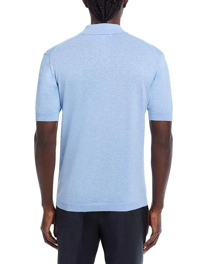 Jack Victor Cotton 
Silk Knit Polo Shirt 3