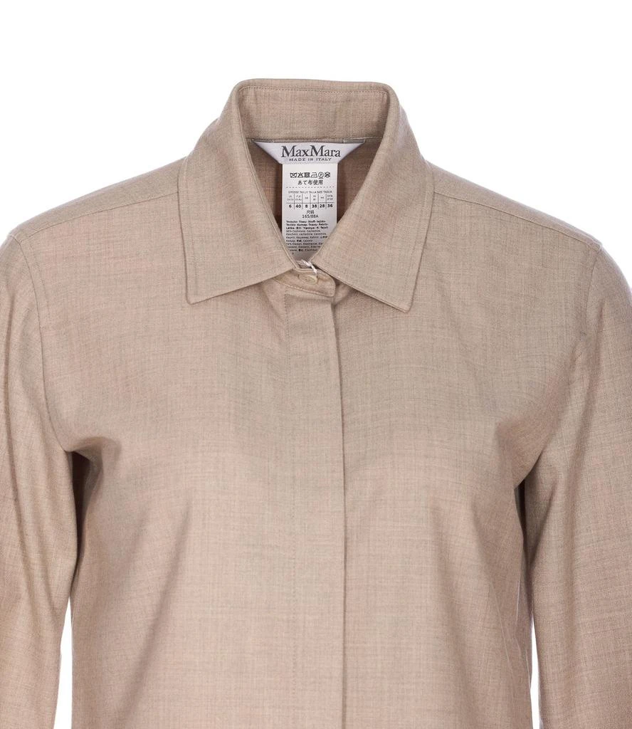 Max Mara Max Mara Tebaide Long-Sleeved Shirt 4