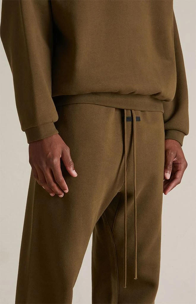 Essentials Olive Fleece Sweatpants 5