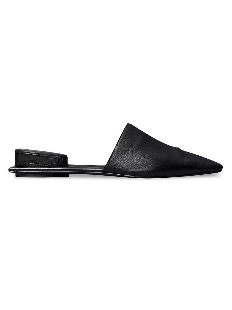 Tory Burch Pierced Leather Mules 2