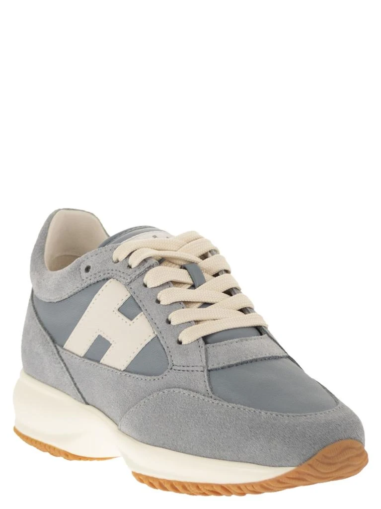 hogan Interactive - Suede And Fabric Trainers 2