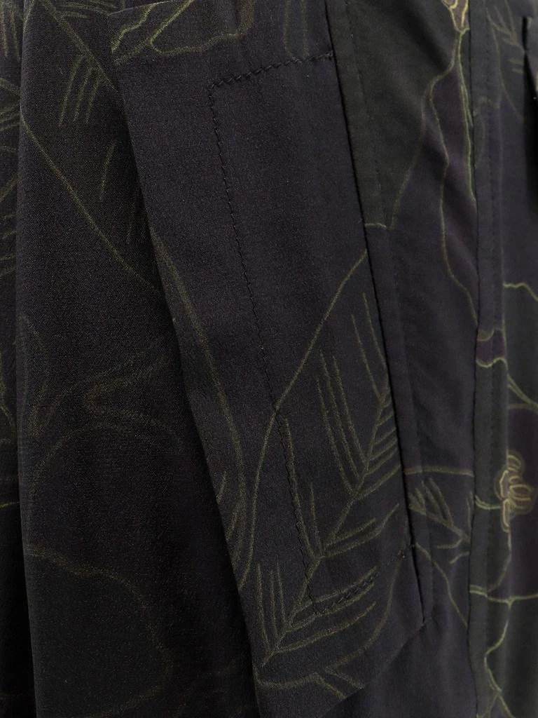 Dries Van Noten Silk cargo trouser 4