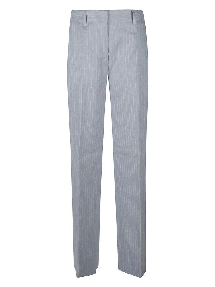 Iceberg Iceberg Pinstriped Pressed Crease Trousers 1