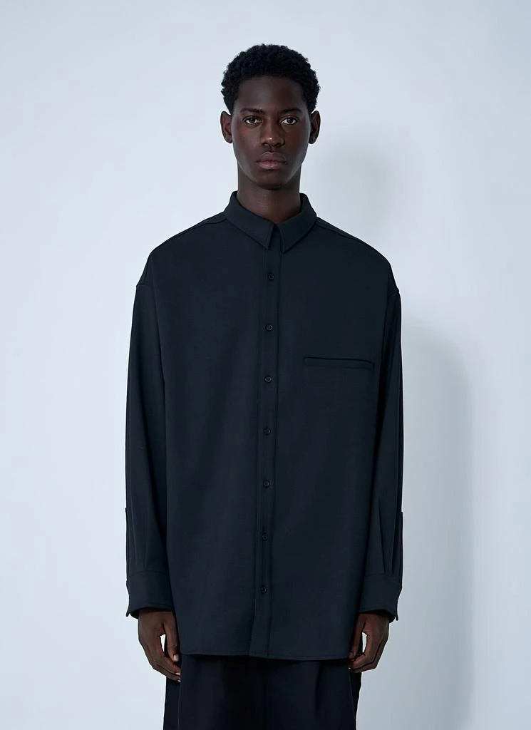 Entire Studios Giant Wool-Blend Shirt 1