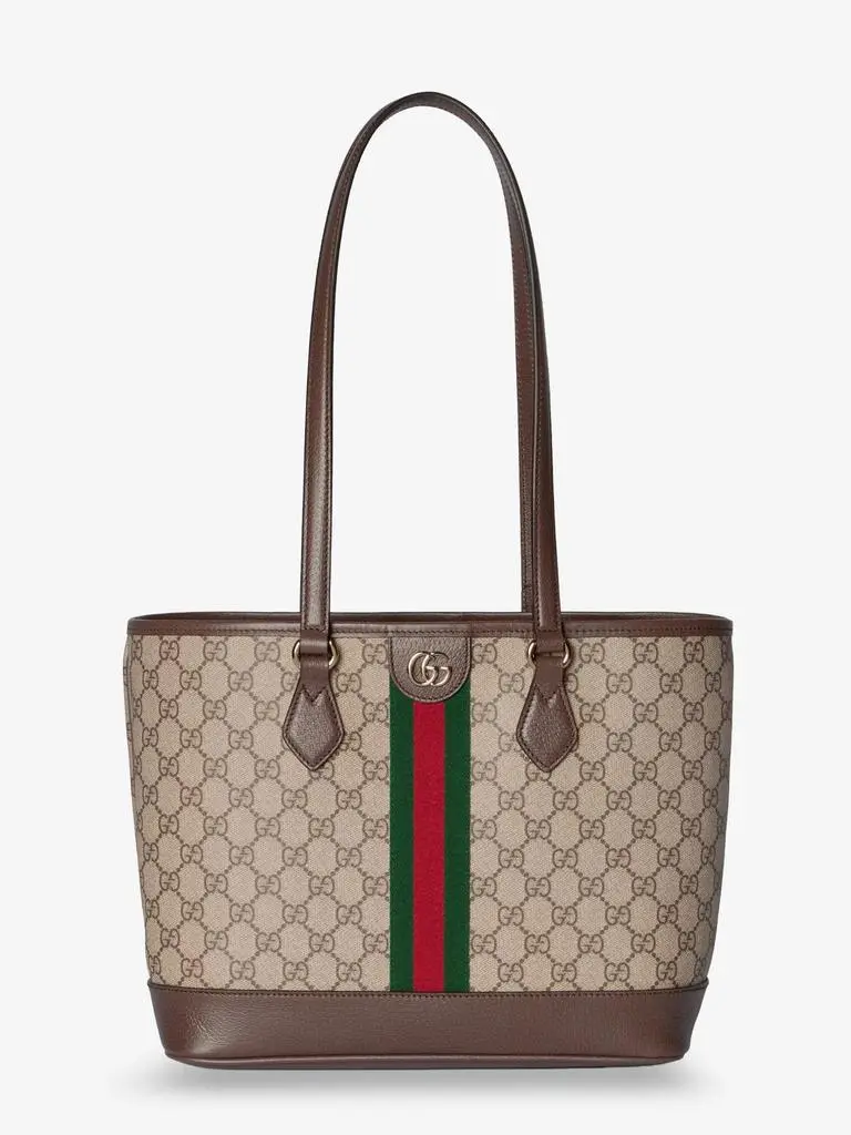 Ophidia GG fabric shopping bag