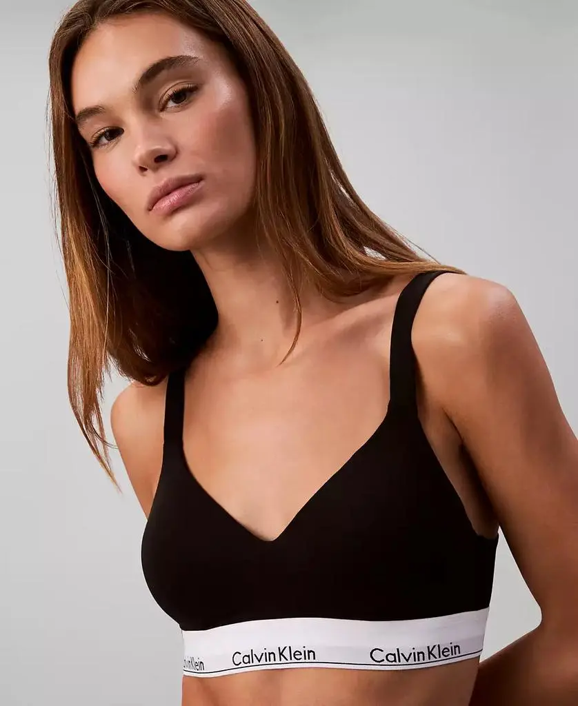 Calvin Klein Women's Icon Cotton Full-Coverage Lift Bralette QF8500