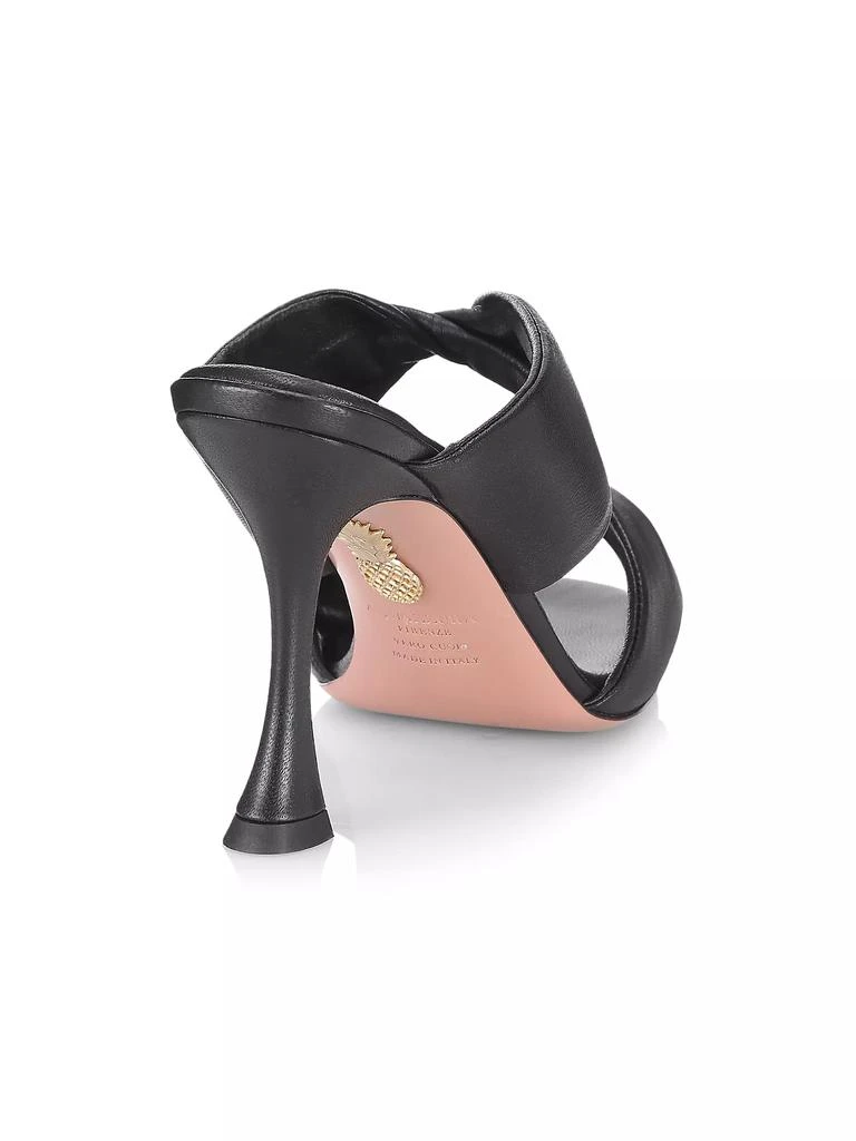 Aquazzura Twist Leather Sandals 3
