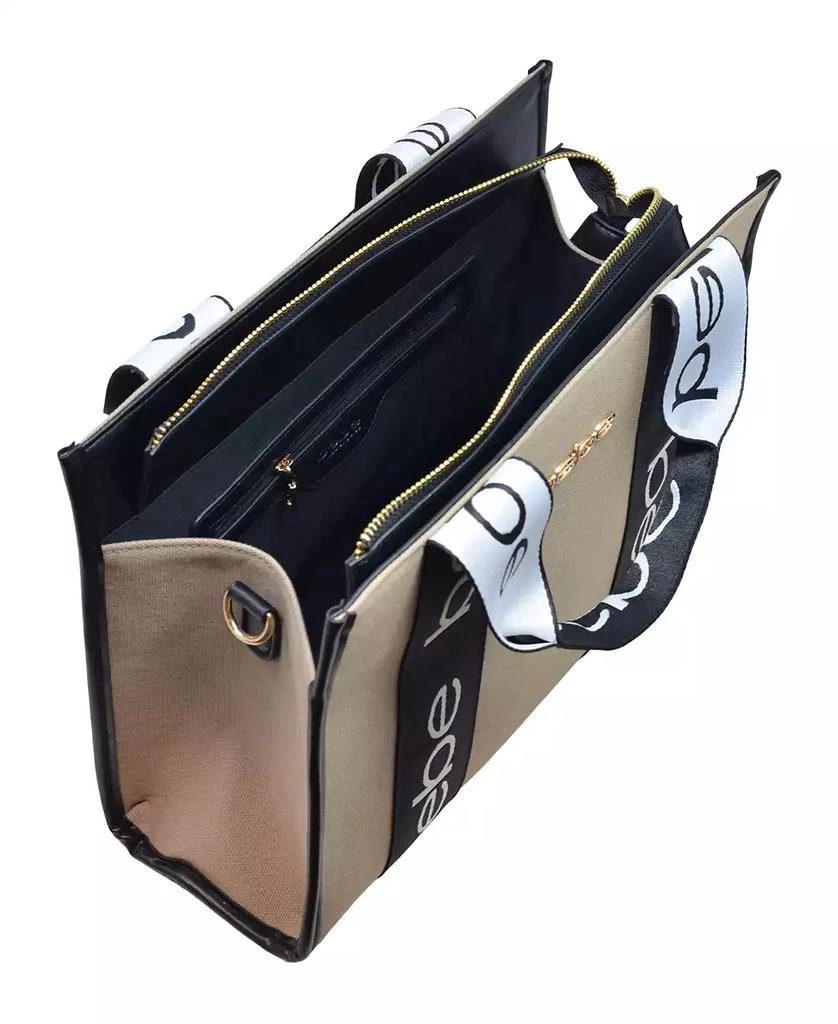 Bebe Hana Canvas Small Satchel Bag 3