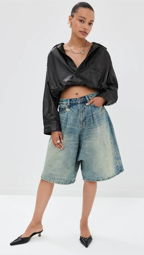 R13 Jesse Denim Shorts 4
