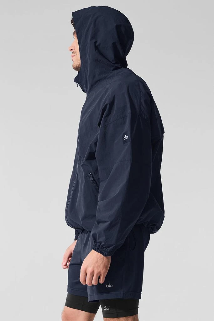 Alo Vantage Nylon Ripstop Track Jacket - Navy 4