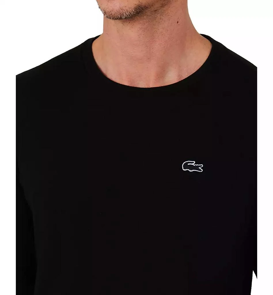 Lacoste Men's Waffle-Knit Thermal Sleep Shirt 4