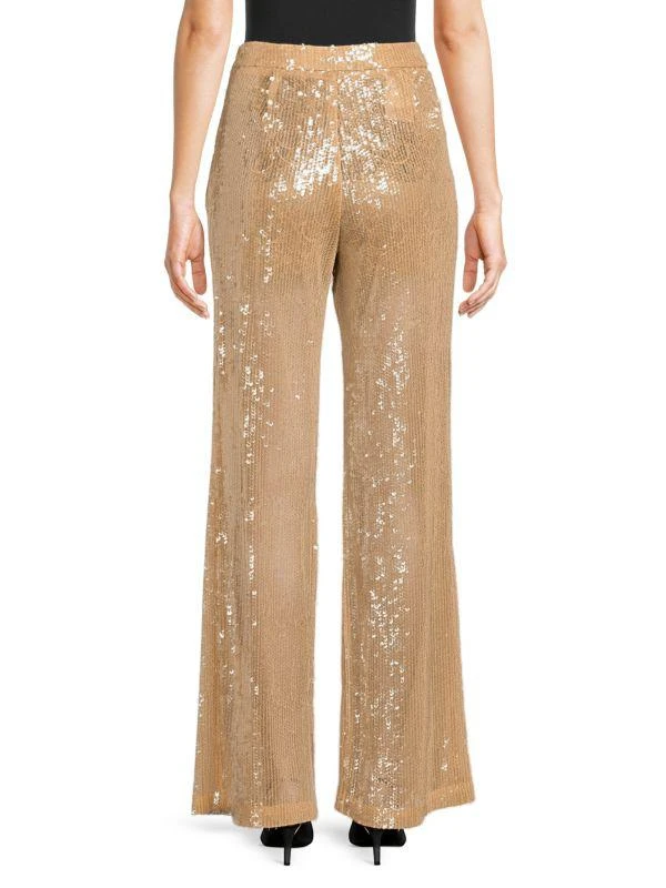 BCBG Wide Leg Sequin Pants 2