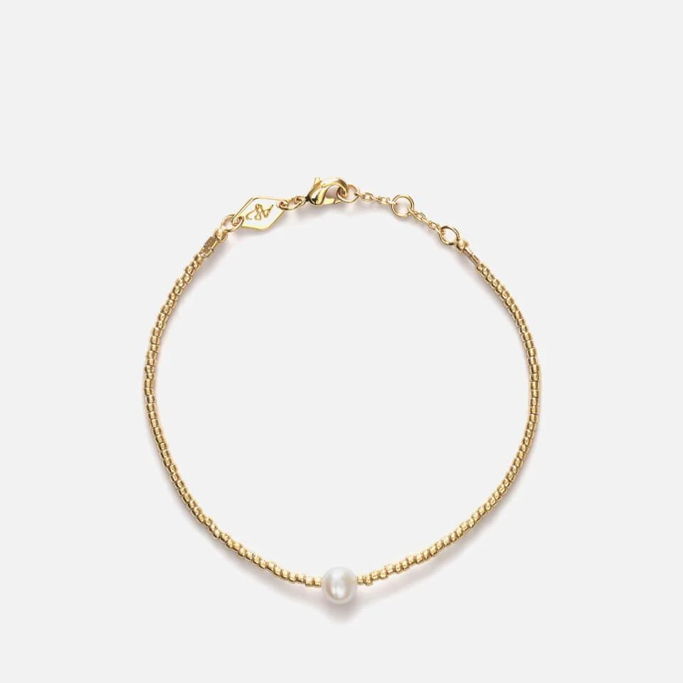 Anni Lu Anni Lu Pearly Gold-Tone Bracelet 1