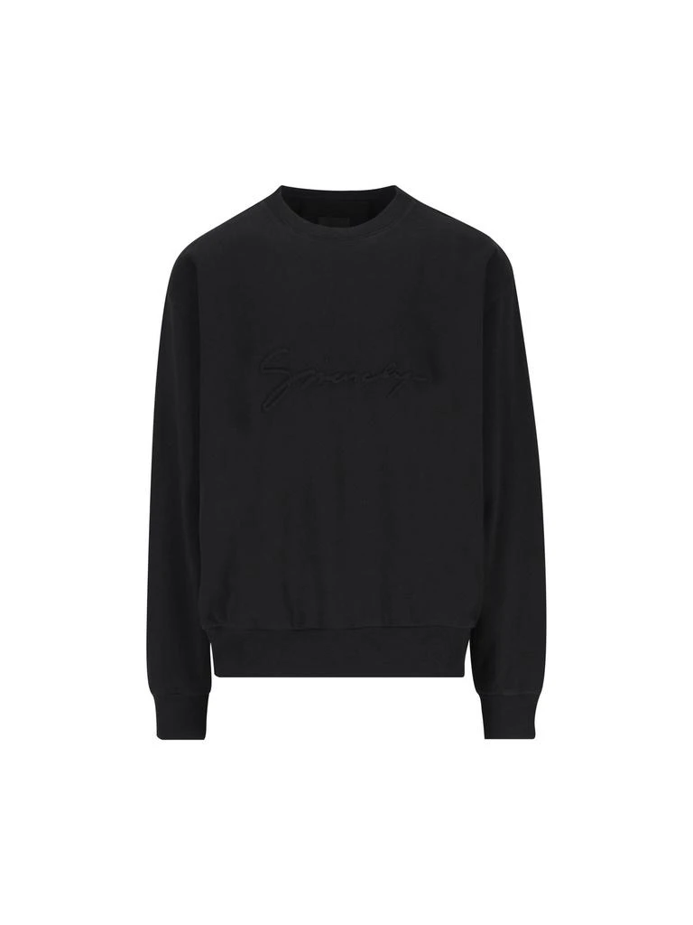 Givenchy Givenchy Logo Detailed Crewneck Sweatshirt 1