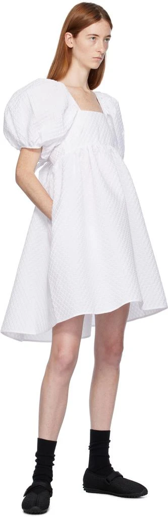 CECILIE BAHNSEN White Tilde Minidress 4