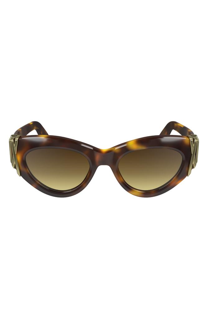 Lanvin 50mm Melodie Rectangle Sunglasses