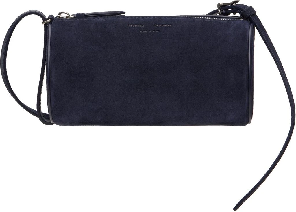 Proenza Schouler Navy Crossbody Silo Suede Bag