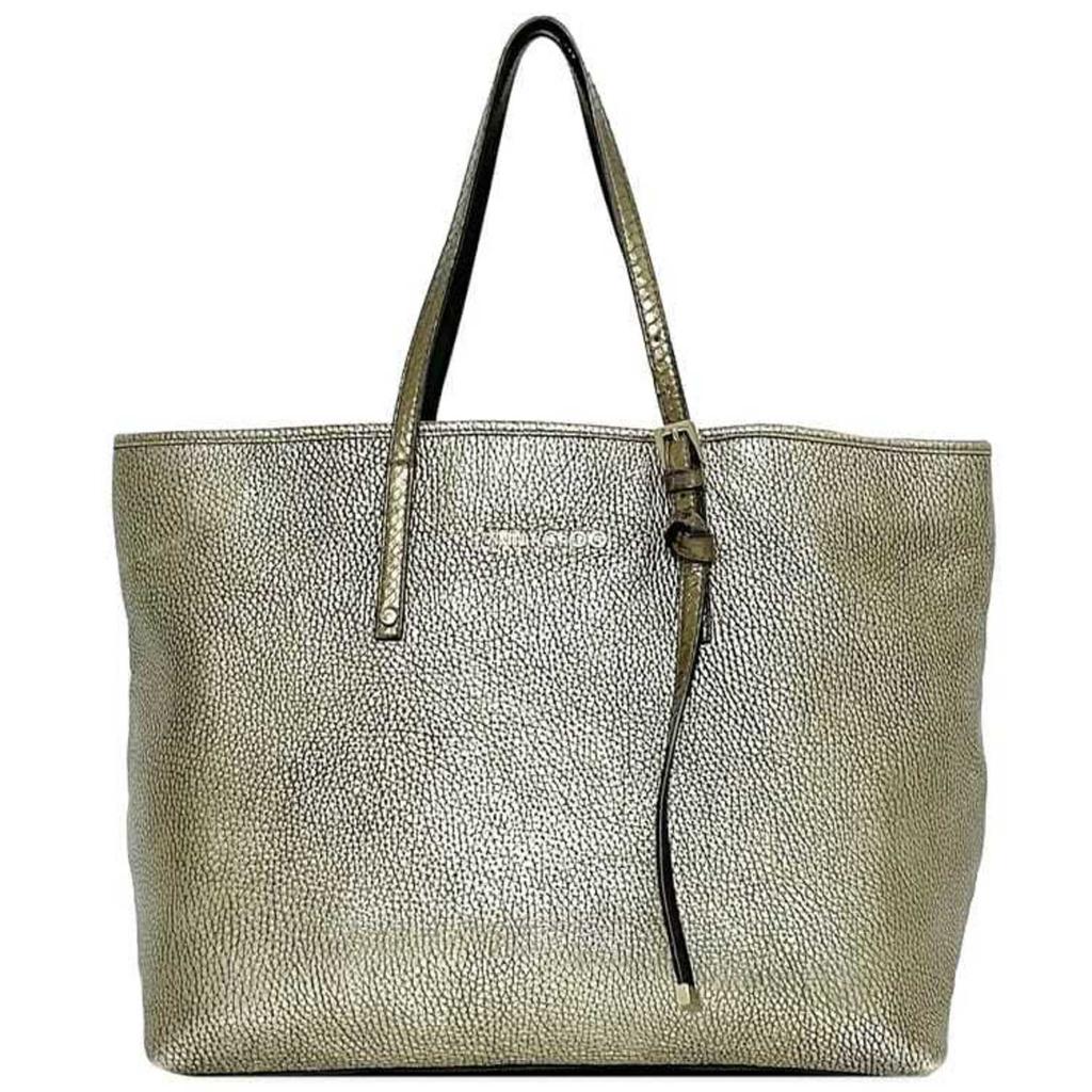 Jimmy Choo gold Leather Tote Bag (Pre-Owned)