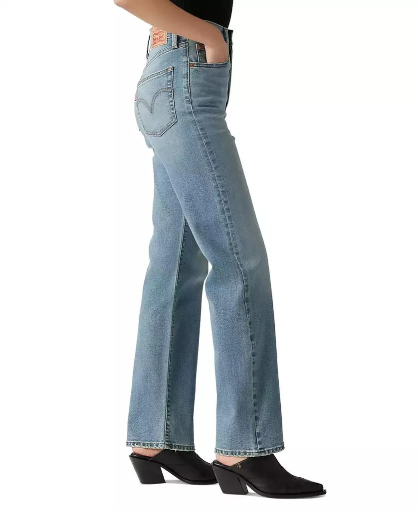 Levi's Women's Ribcage High-Rise Straight-Leg Jeans 3