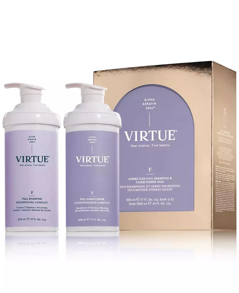 VIRTUE 2-Pc. Jumbo-Size Full Shampoo & Conditioner Set 1