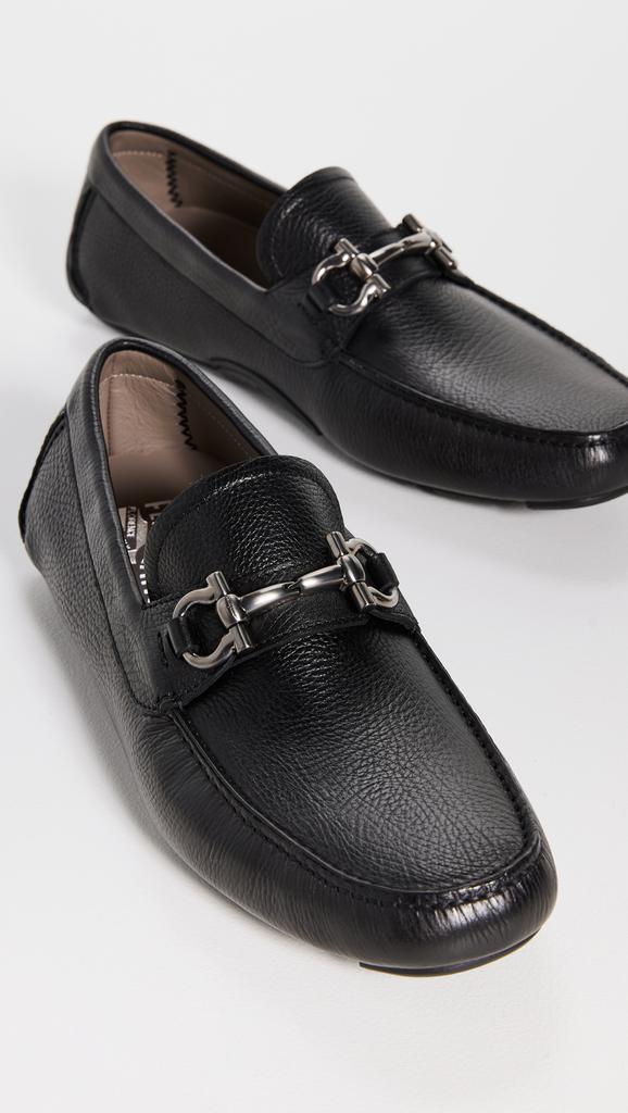 スニーカー Salvatore Ferragamo Black Leather Brandy 1 Sneakers Salvatore Ferragamo Men's Brandy 1 Calfskin Leather Sneakers