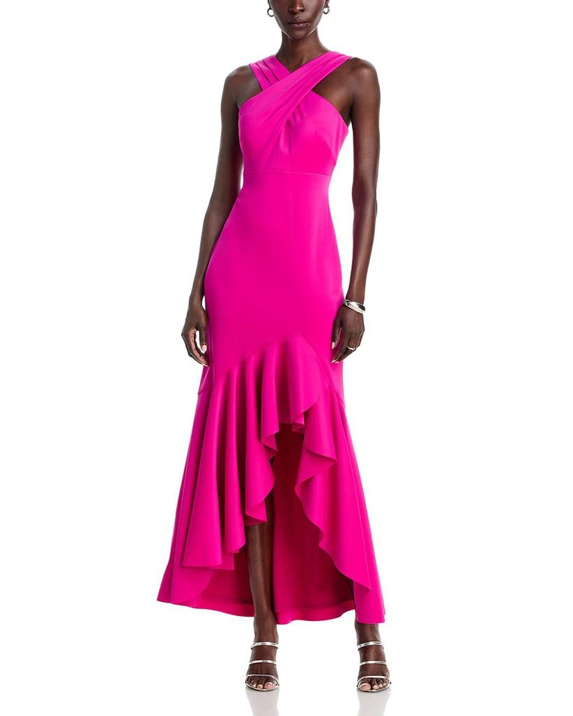 eliza j asymmetric draped dress Eliza J Asymmetric Draped Dress